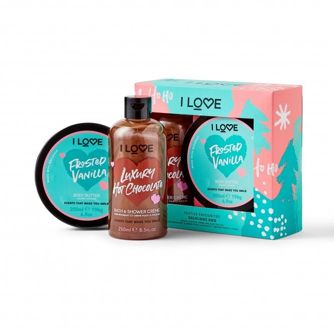 I Love Delicious Duo Gift Box - Festive Favourites