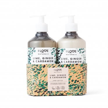 I Love Hand Care Duo Lime, Ginger & Cardamom