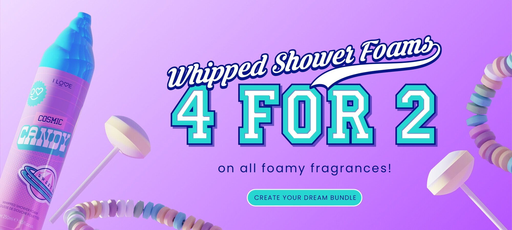 Whipped Shower Foams