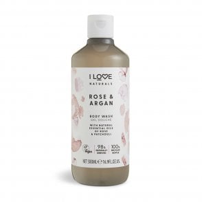 Naturals Body Wash Rose & Argan