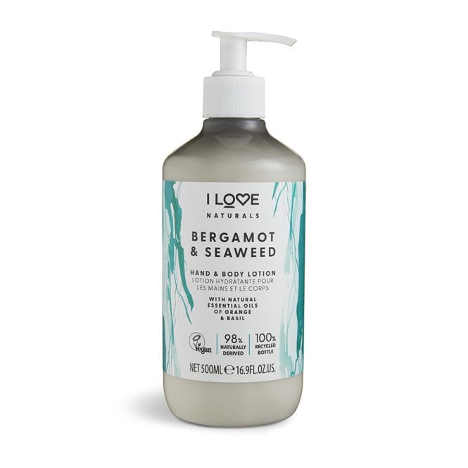 Naturals Hand & Body Lotion Bergamot & Seaweed