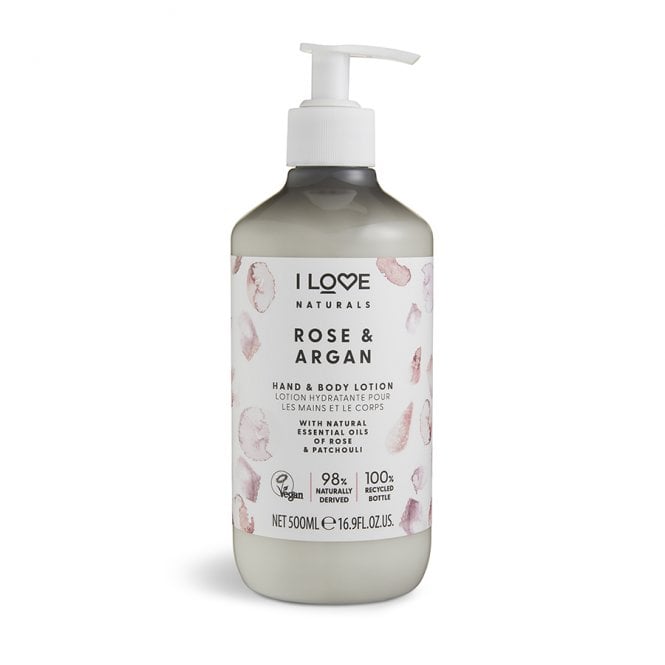 Naturals Hand & Body Lotion Rose & Argan