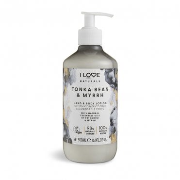 Naturals Hand & Body Lotion Tonka Bean & Myrrh