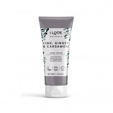 Naturals Hand Cream Lime, Ginger & Cardamom