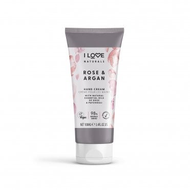 Naturals Hand Cream Rose & Argan