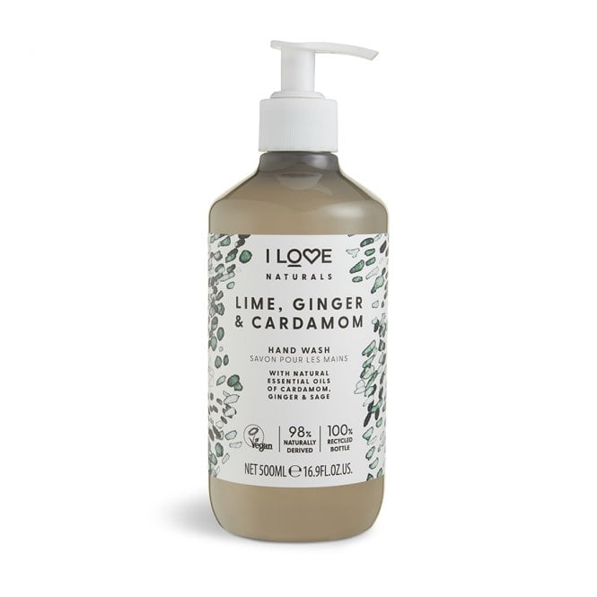 Naturals Hand Wash Lime, Ginger & Cardamom
